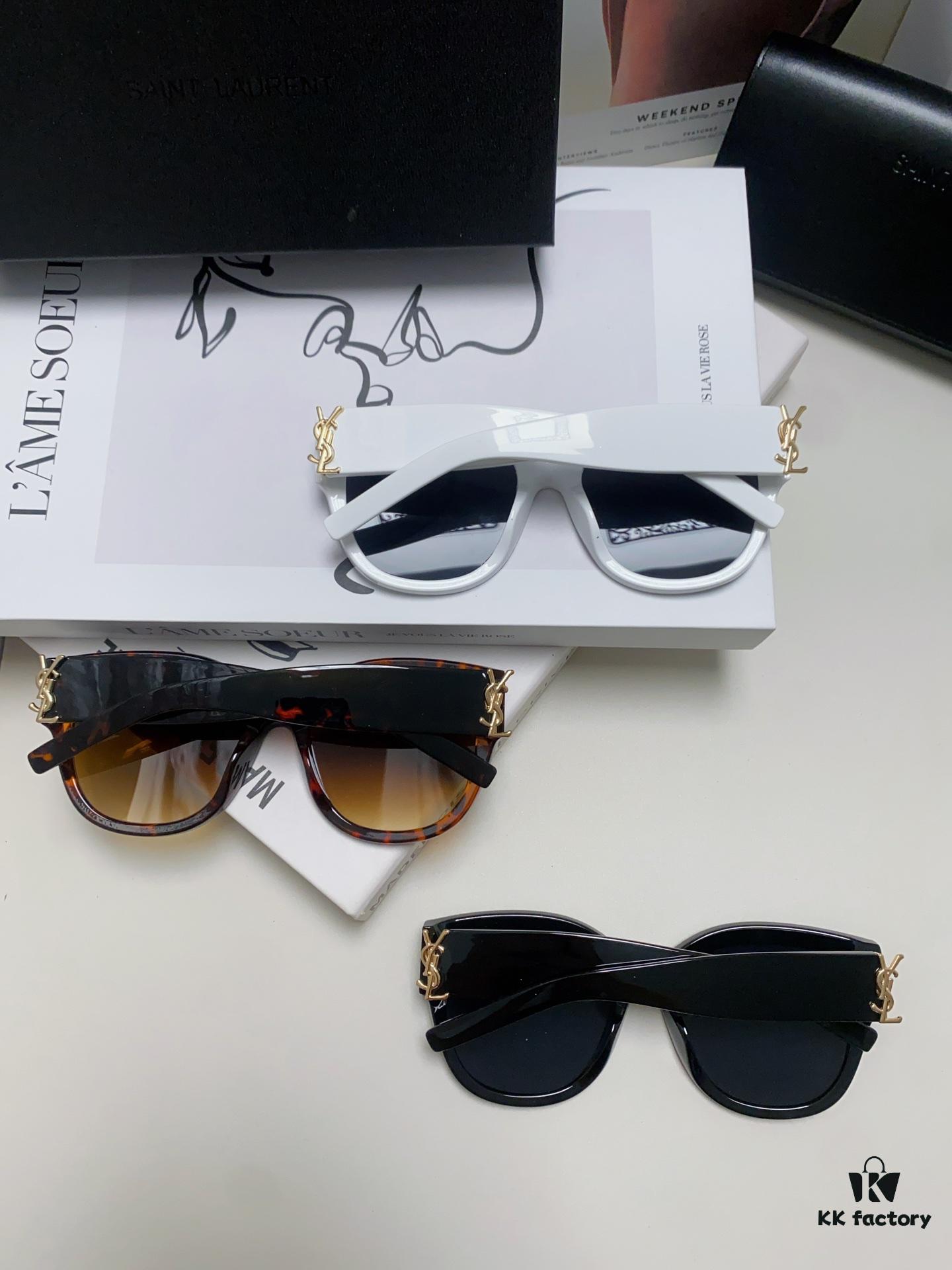 YSL Saint Laurent Unmissable Item, Faithful to Original Color, Visible Quality Difference, SL M95 Eyeglasses Sunglasses