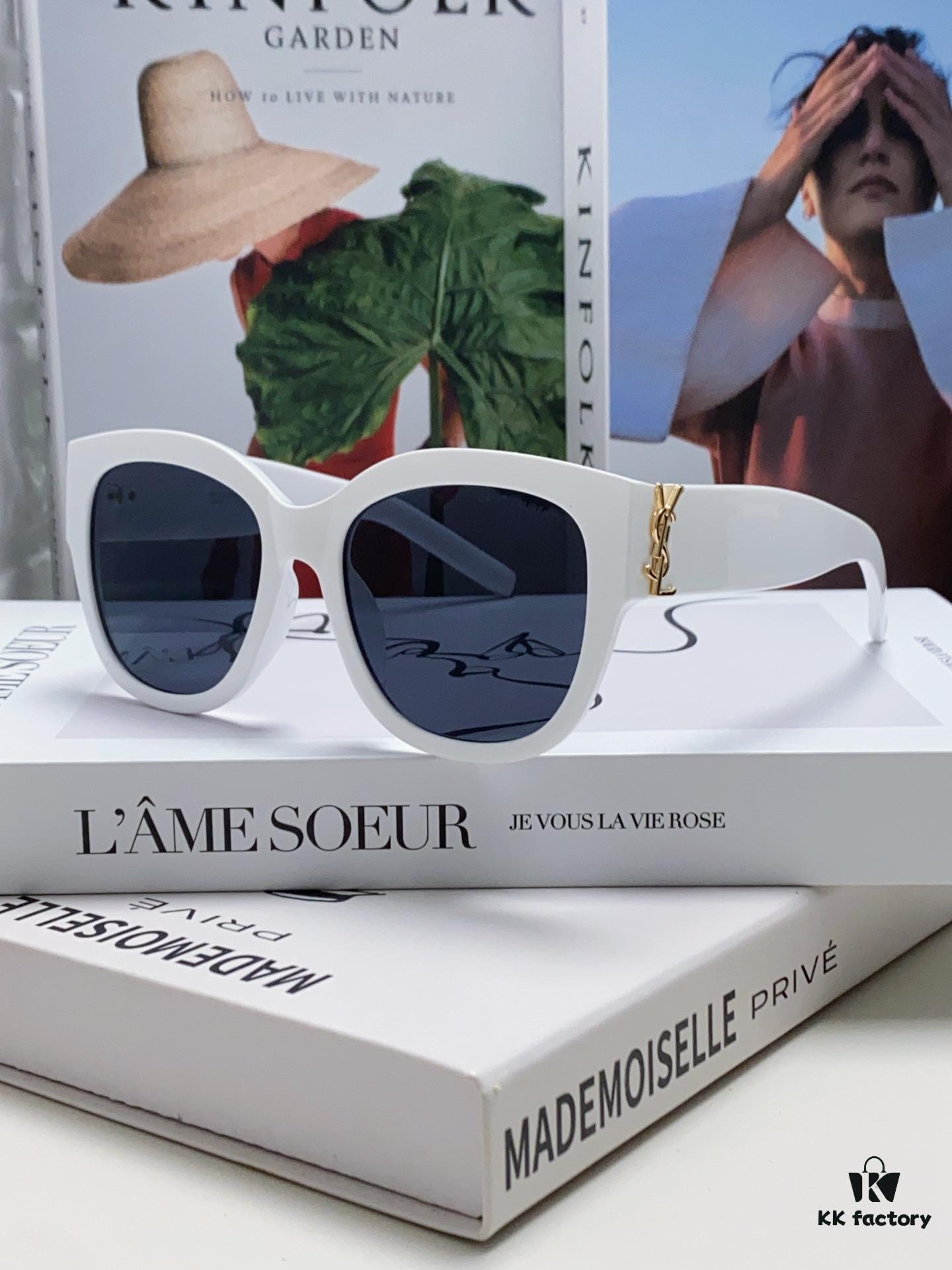 YSL Saint Laurent Unmissable Item, Faithful to Original Color, Visible Quality Difference, SL M95 Eyeglasses Sunglasses