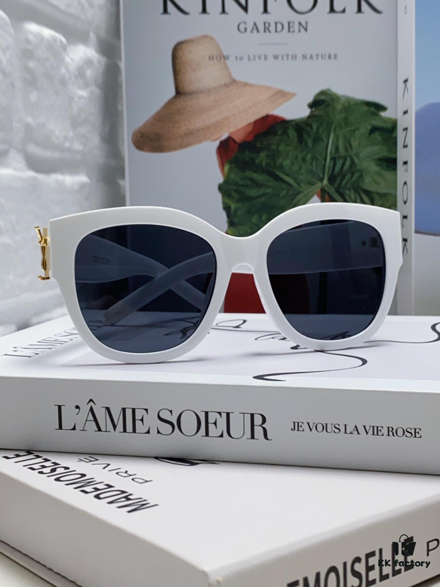 YSL Saint Laurent Unmissable Item, Faithful to Original Color, Visible Quality Difference, SL M95 Eyeglasses Sunglasses