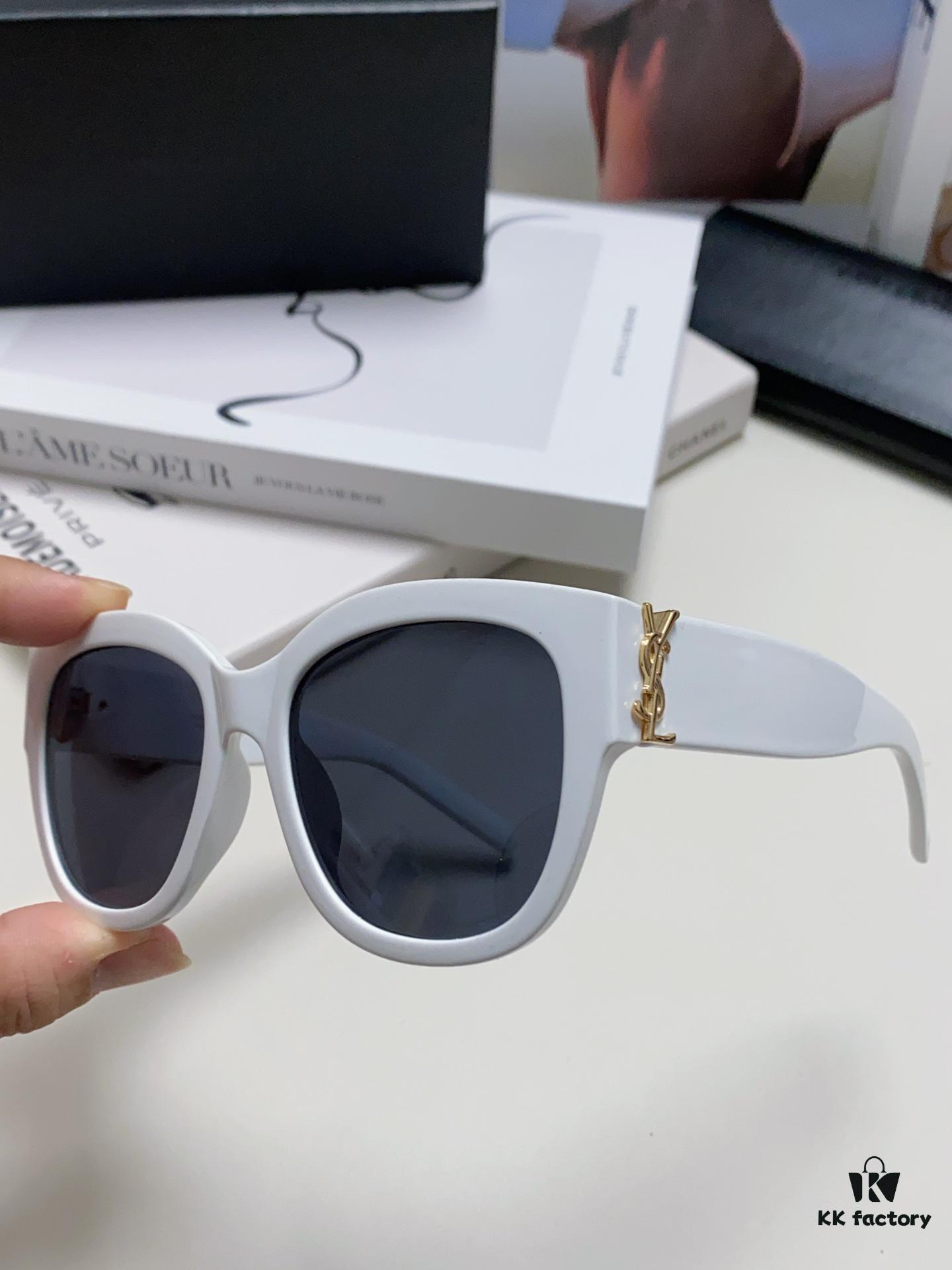 YSL Saint Laurent Unmissable Item, Faithful to Original Color, Visible Quality Difference, SL M95 Eyeglasses Sunglasses