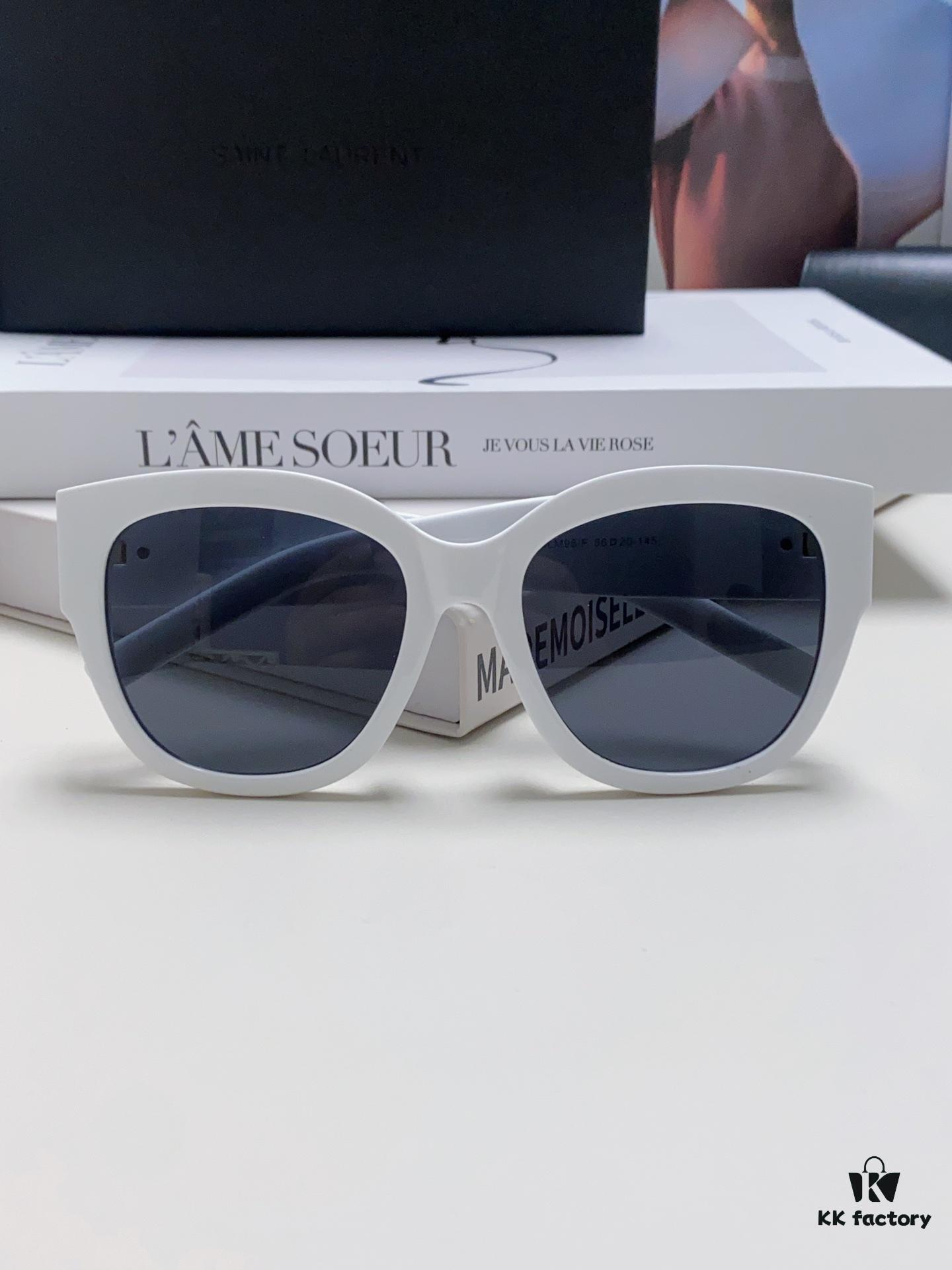 YSL Saint Laurent Unmissable Item, Faithful to Original Color, Visible Quality Difference, SL M95 Eyeglasses Sunglasses