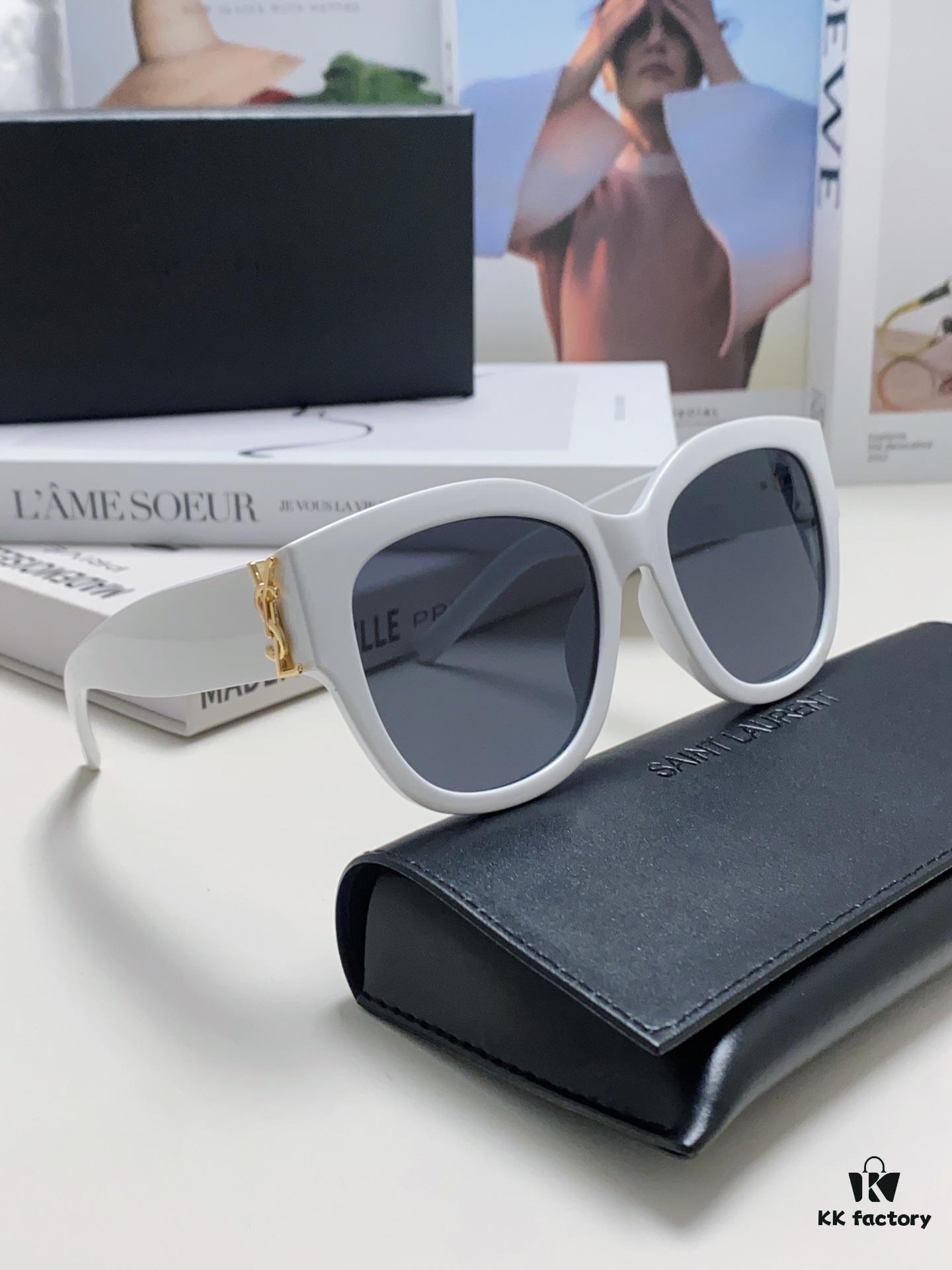 YSL Saint Laurent Unmissable Item, Faithful to Original Color, Visible Quality Difference, SL M95 Eyeglasses Sunglasses