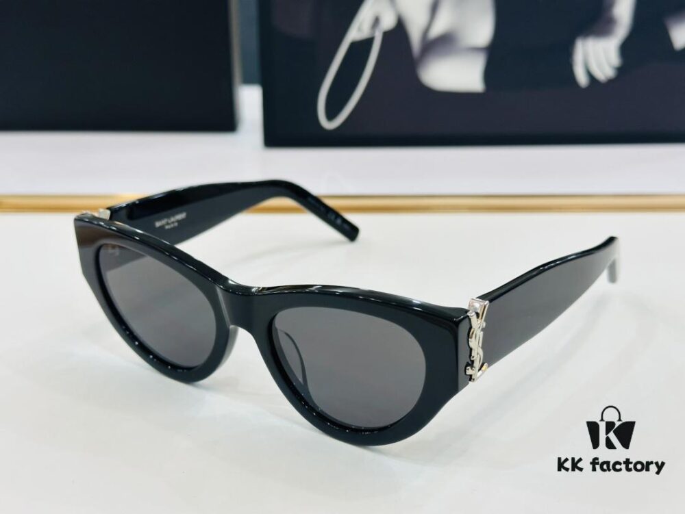 Influencer Hit Saint Laurent 💫SLM94💫 Size: 53□20-145 Acetate Frame Design, Worn by Top Influencers, Full of Presence, Premium B-Class Quality, Eyeglasses Sunglasses