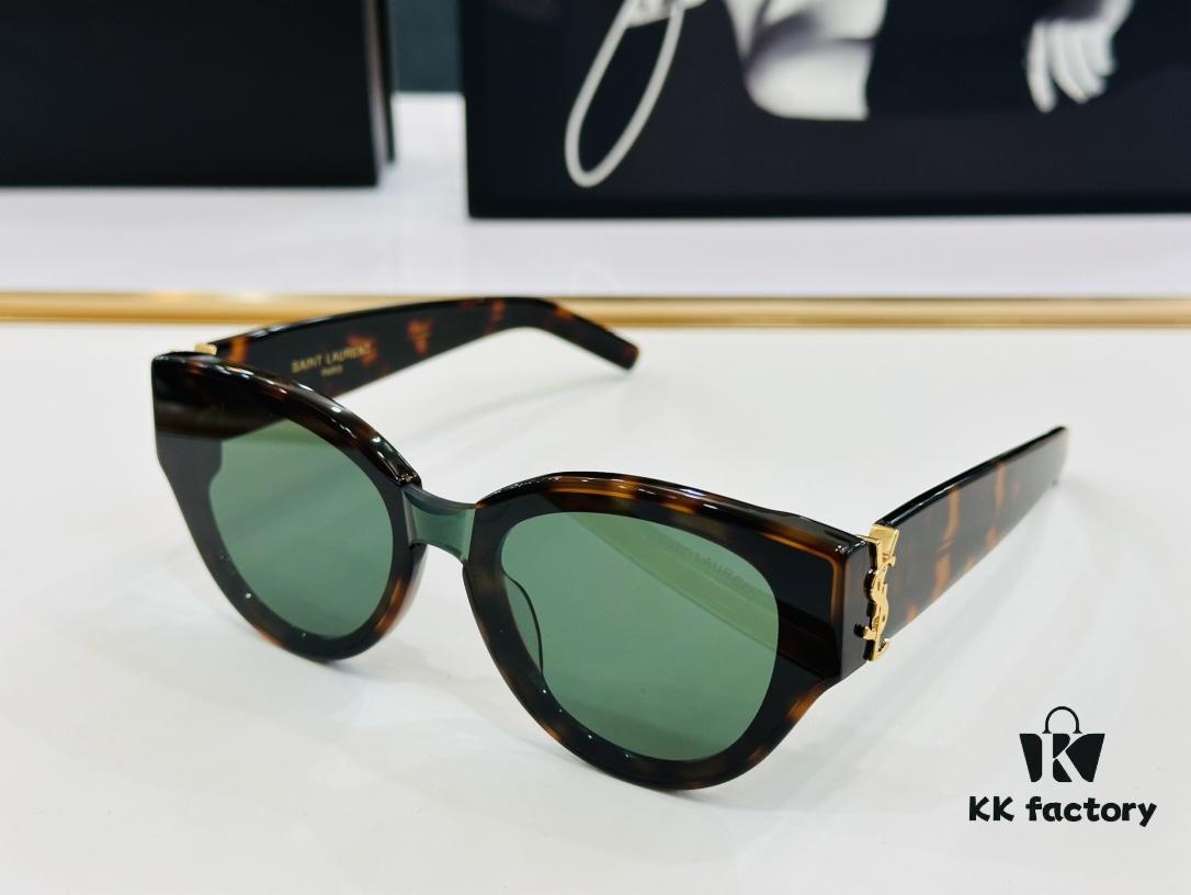 Influencer Hit YSL 💫SLM239 💫 Size: 52□21-145 Acetate Frame Design Influencers Love It, Full of Presence, XL Quality Excellent Eyeglasses Sunglasses