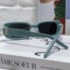 YSL Saint Laurent Women's Cat-Eye Fashion Sports Blue Light Blocking Sunglasses