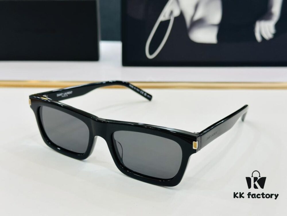 New YSL SL461 Square Sunglasses 🍎 SL 🍎 Size: 54-18-145, New Arrival, Versatile Style, Premium Craftsmanship