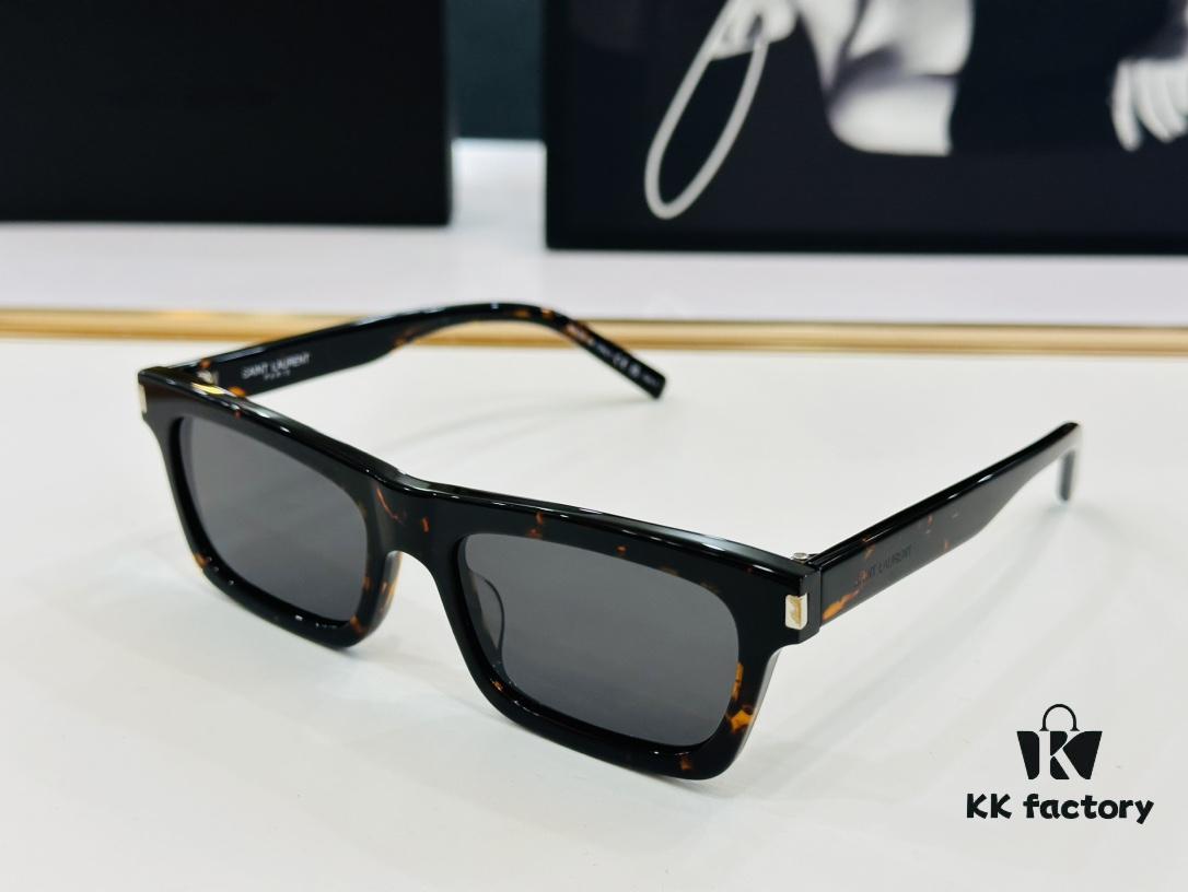 New YSL SL461 Square Sunglasses 🍎 SL 🍎 Size: 54-18-145, New Arrival, Versatile Style, Premium Craftsmanship