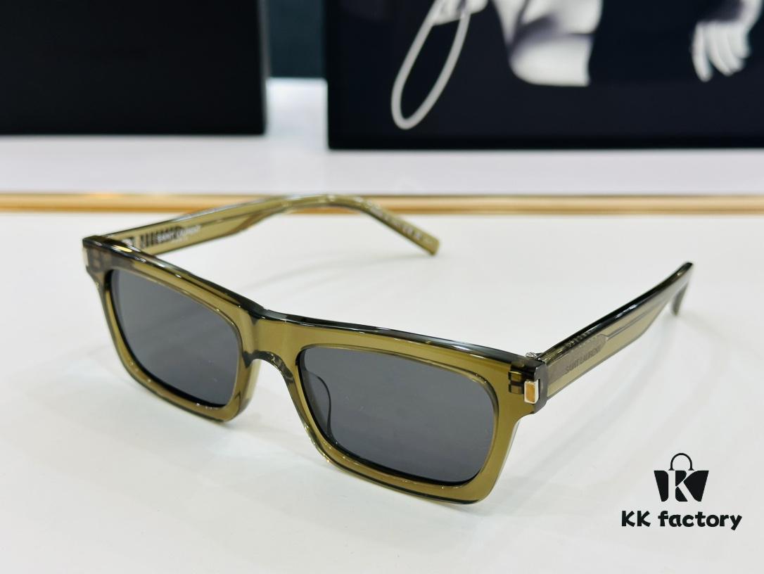 New YSL SL461 Square Sunglasses 🍎 SL 🍎 Size: 54-18-145, New Arrival, Versatile Style, Premium Craftsmanship