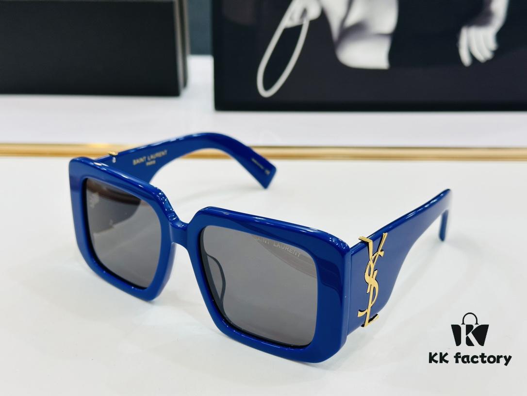 Influencer Hit Yves Saint Laurent 💫 SL M120 💫 Size: 53-19-140 Acetate Frame Design Playful and Sweet with Excellent Quality Sunglasses