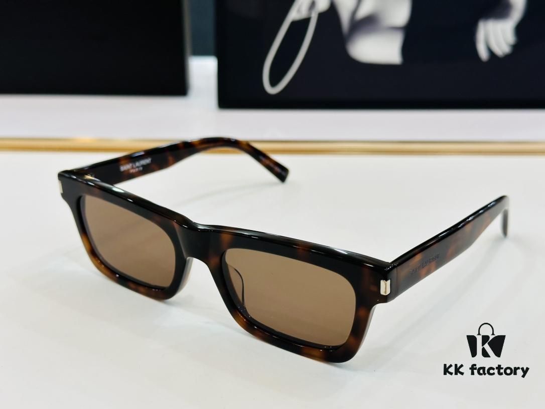New YSL SL461 Square Sunglasses 🍎 SL 🍎 Size: 54-18-145, New Arrival, Versatile Style, Fine Craftsmanship