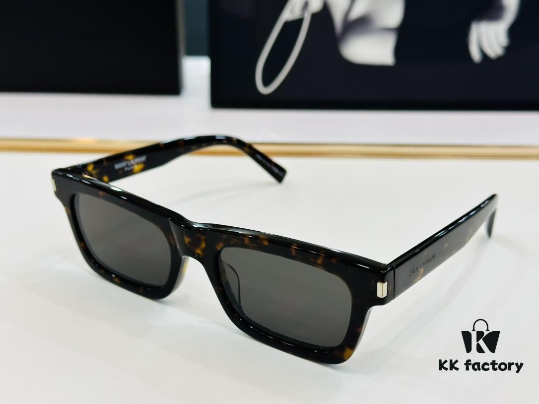 New YSL SL461 Square Sunglasses 🍎 SL 🍎 Size: 54-18-145, New Arrival, Versatile Style, Fine Craftsmanship