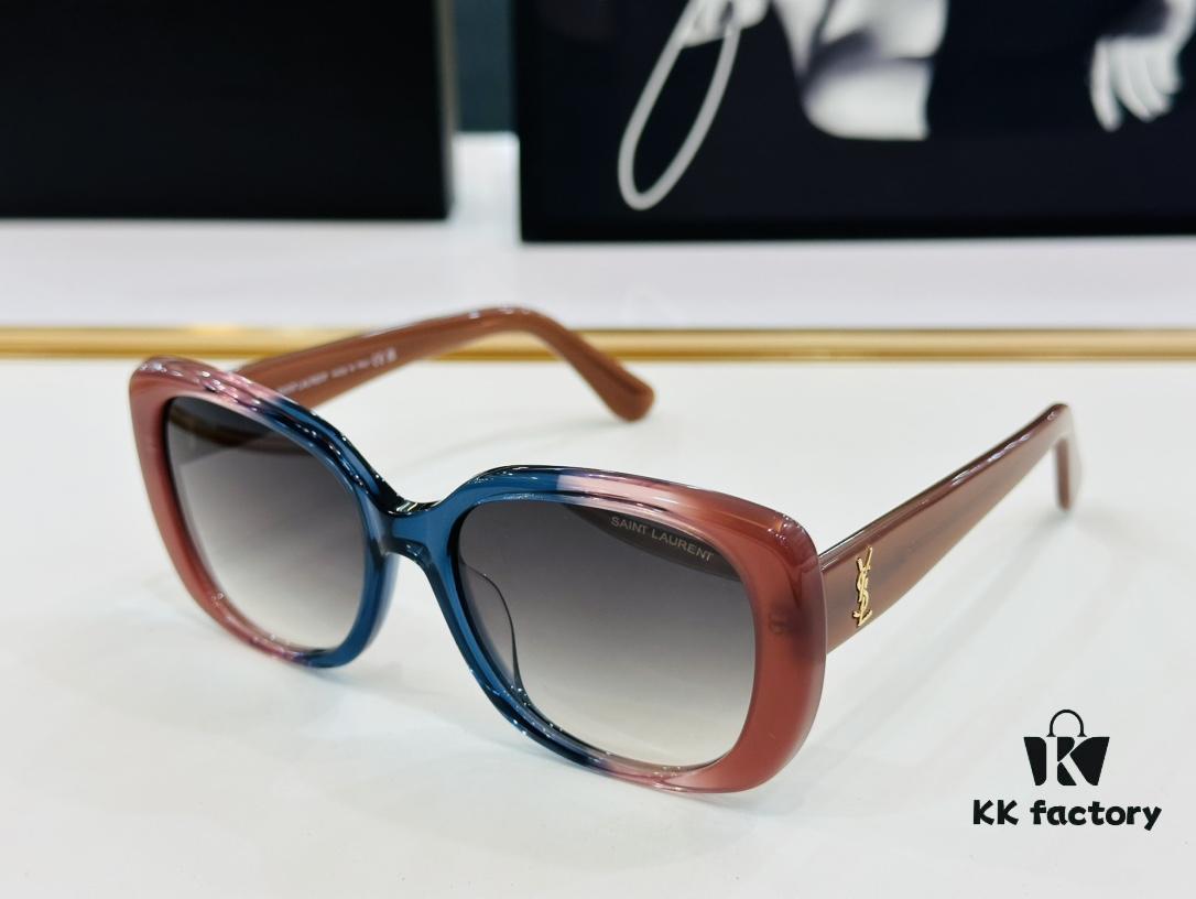 New YSL Saint Laurent Square Sunglasses 🍎 SLM151 🍎 Size: 54□20-145, New Arrival, Versatile Style, Precise Craftsmanship