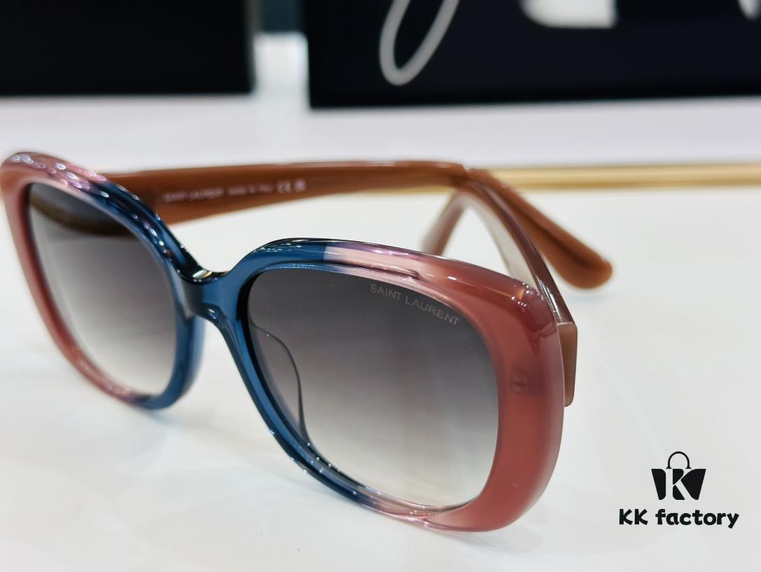 New YSL Saint Laurent Square Sunglasses 🍎 SLM151 🍎 Size: 54□20-145, New Arrival, Versatile Style, Precise Craftsmanship