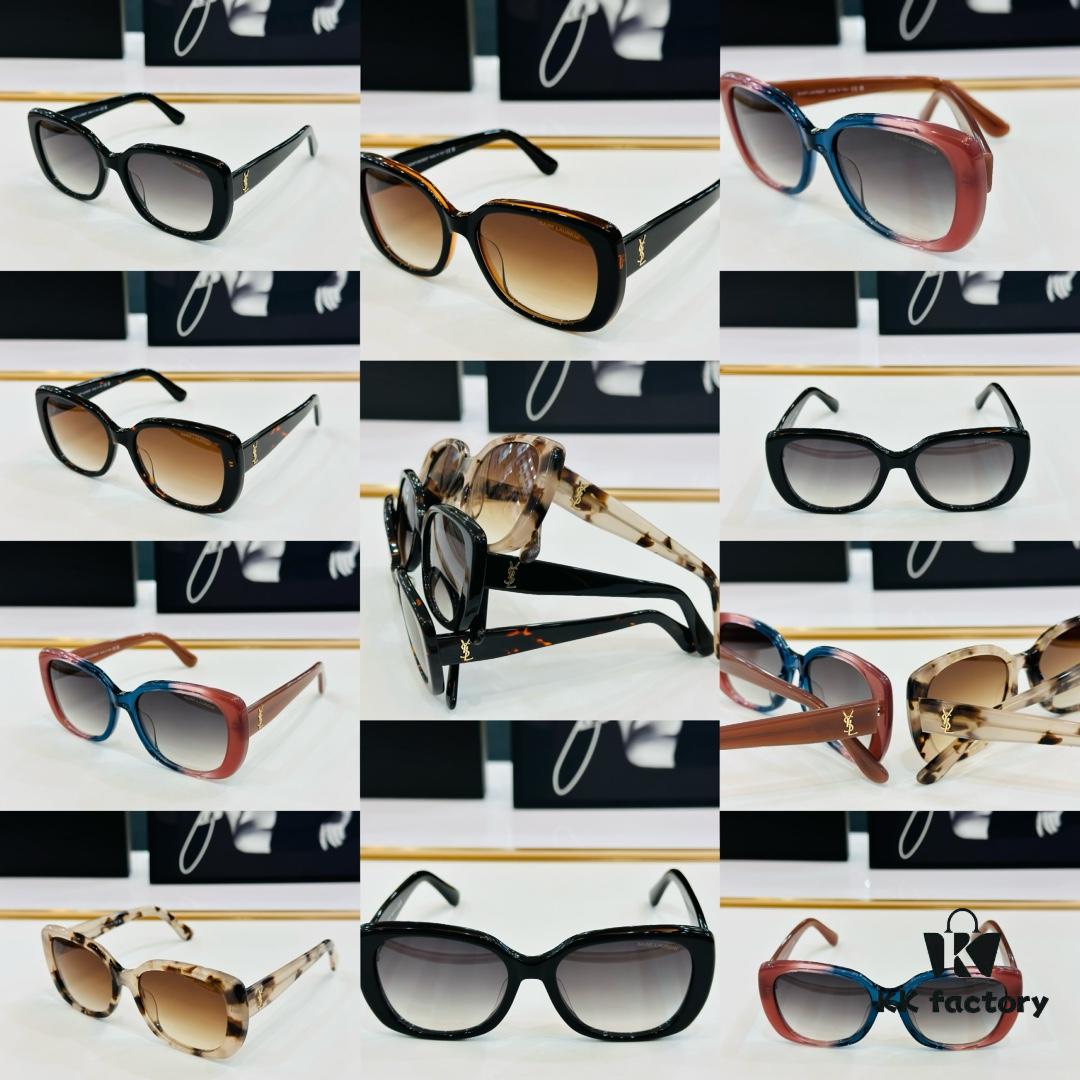 New YSL Saint Laurent Square Sunglasses 🍎 SLM151 🍎 Size: 54□20-145, New Arrival, Versatile Style, Precise Craftsmanship