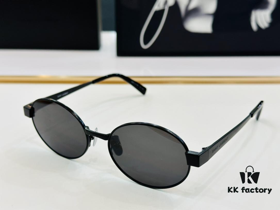 Influencer Hit Yves Saint Laurent 💫 SL792 💫 Size: 55□19-145 Metal Frame Design QD Playful and Sweet, Excellent Texture Sunglasses Eyewear