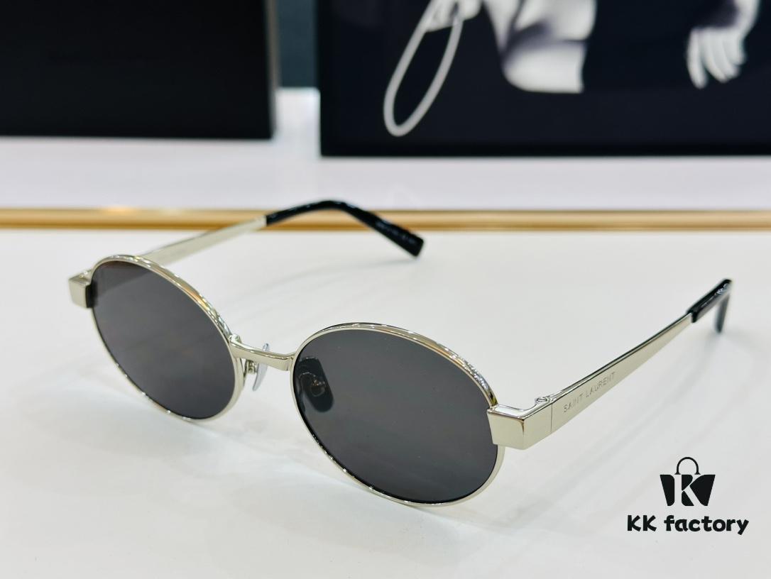 Influencer Hit Yves Saint Laurent 💫 SL792 💫 Size: 55□19-145 Metal Frame Design QD Playful and Sweet, Excellent Texture Sunglasses Eyewear