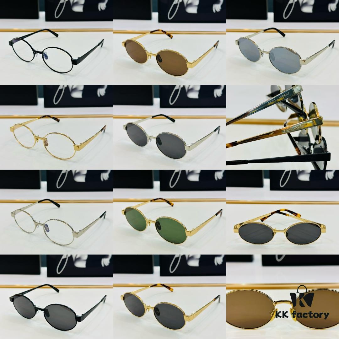 Influencer Hit Yves Saint Laurent 💫 SL792 💫 Size: 55□19-145 Metal Frame Design QD Playful and Sweet, Excellent Texture Sunglasses Eyewear