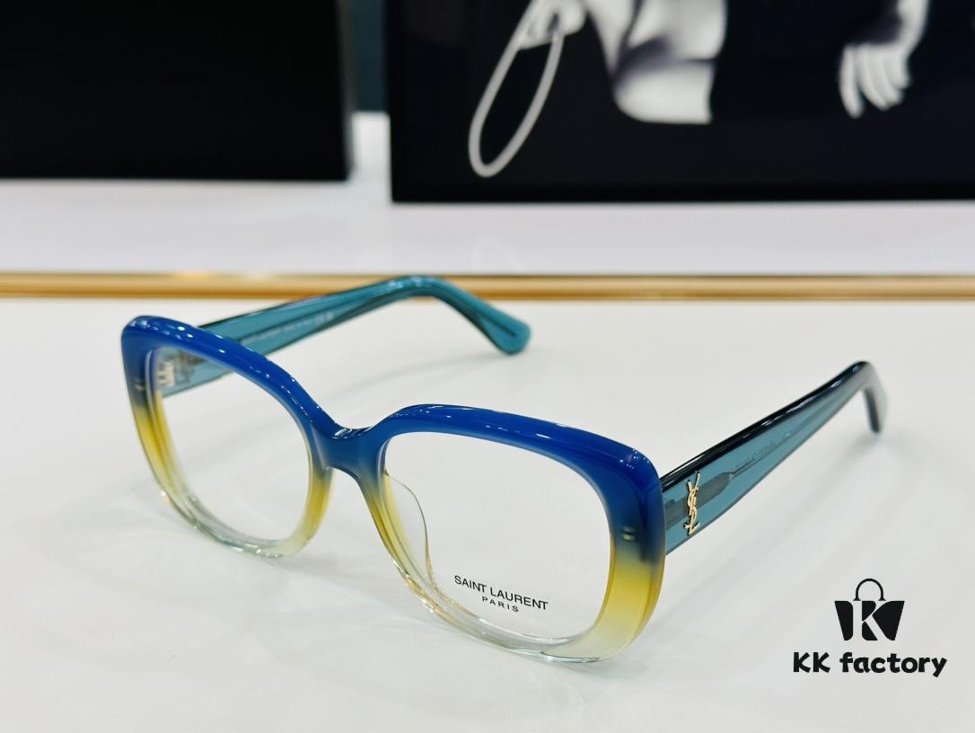 New YSL Saint Laurent Square Sunglasses 🍎 SLM151 🍎 Size: 54□20-145, New Arrival, Versatile Frame Design, Premium Craftsmanship, Includes Optical Frame