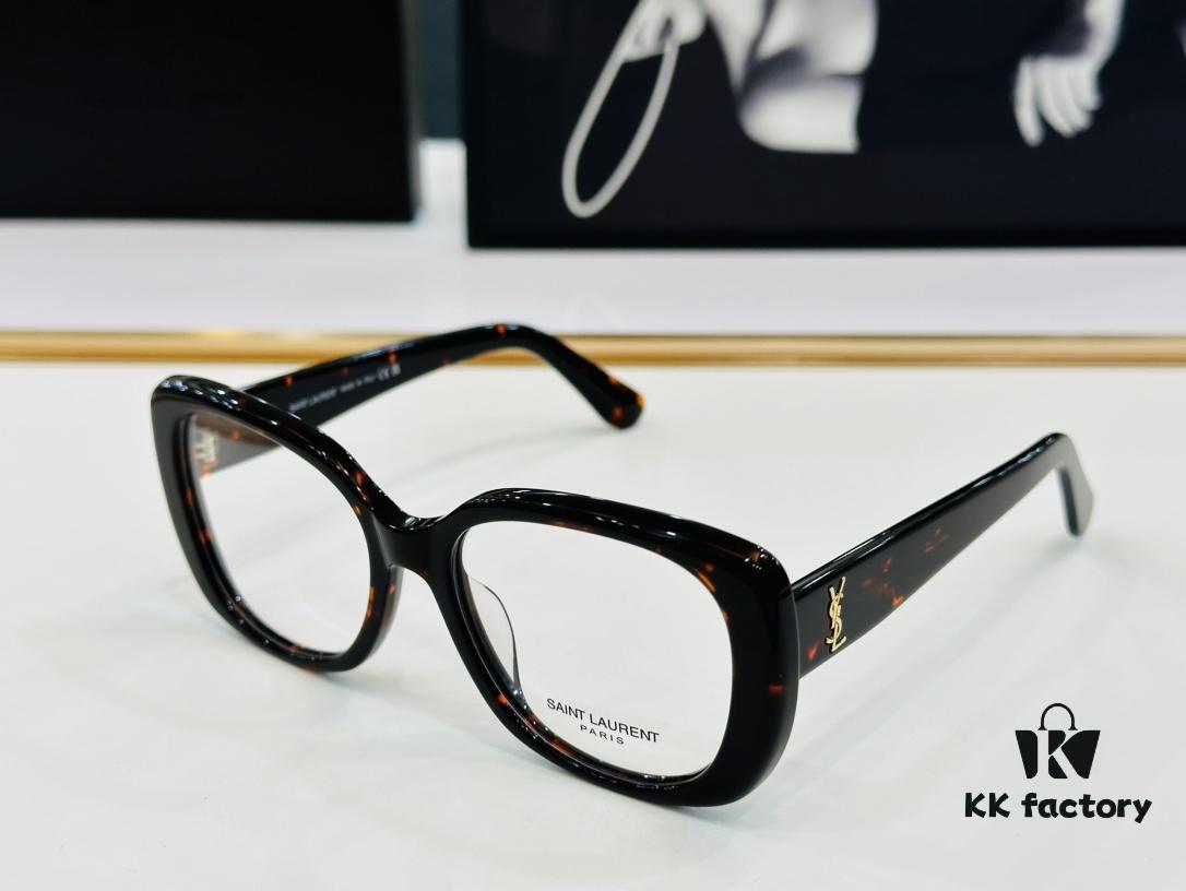 New YSL Saint Laurent Square Sunglasses 🍎 SLM151 🍎 Size: 54□20-145, New Arrival, Versatile Frame Design, Premium Craftsmanship, Includes Optical Frame