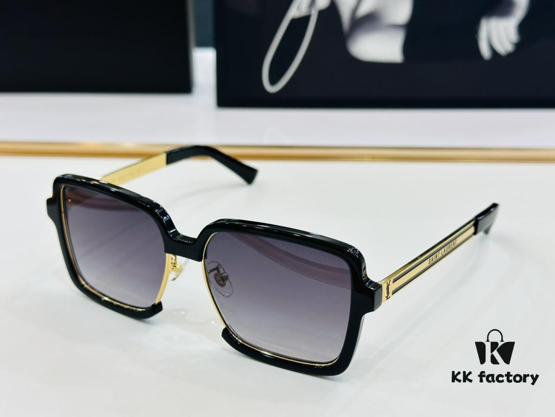 Influencer Hit Yves Saint Laurent 💫 SL221 💫 Size: 44□16-143 Metal Frame Design Playful and Sweet High-Quality Sunglasses
