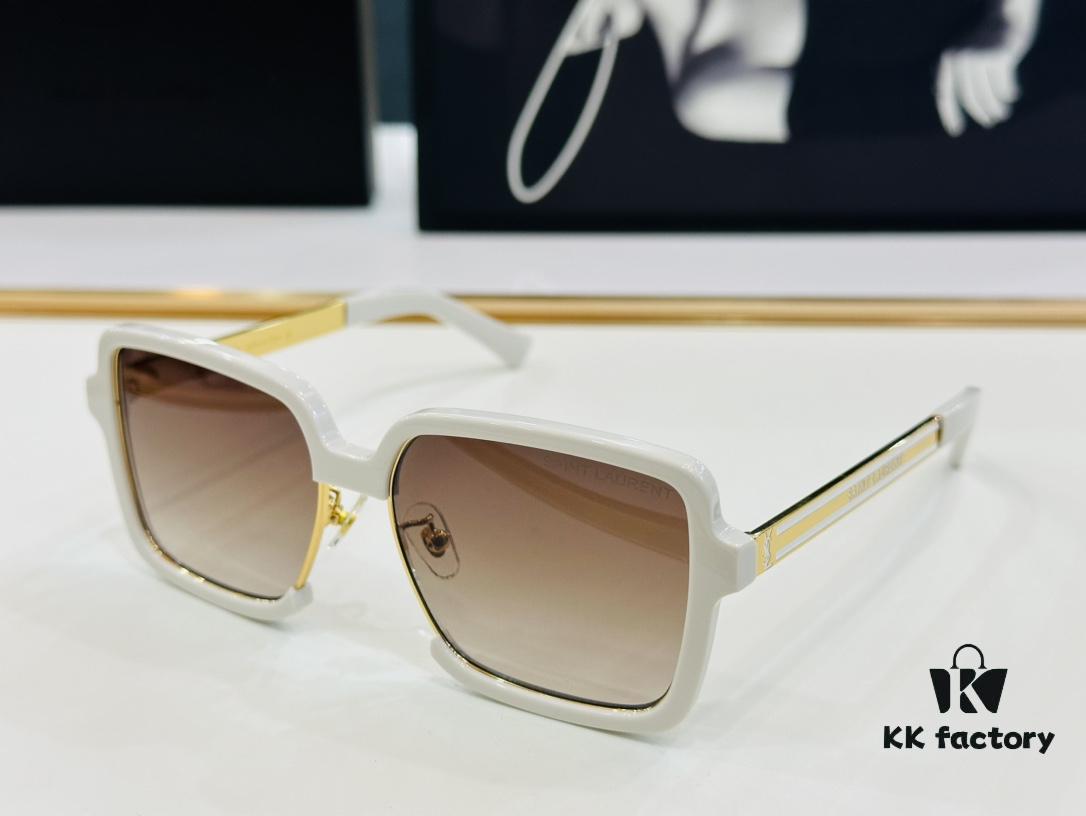 Influencer Hit Yves Saint Laurent 💫 SL221 💫 Size: 44□16-143 Metal Frame Design Playful and Sweet High-Quality Sunglasses