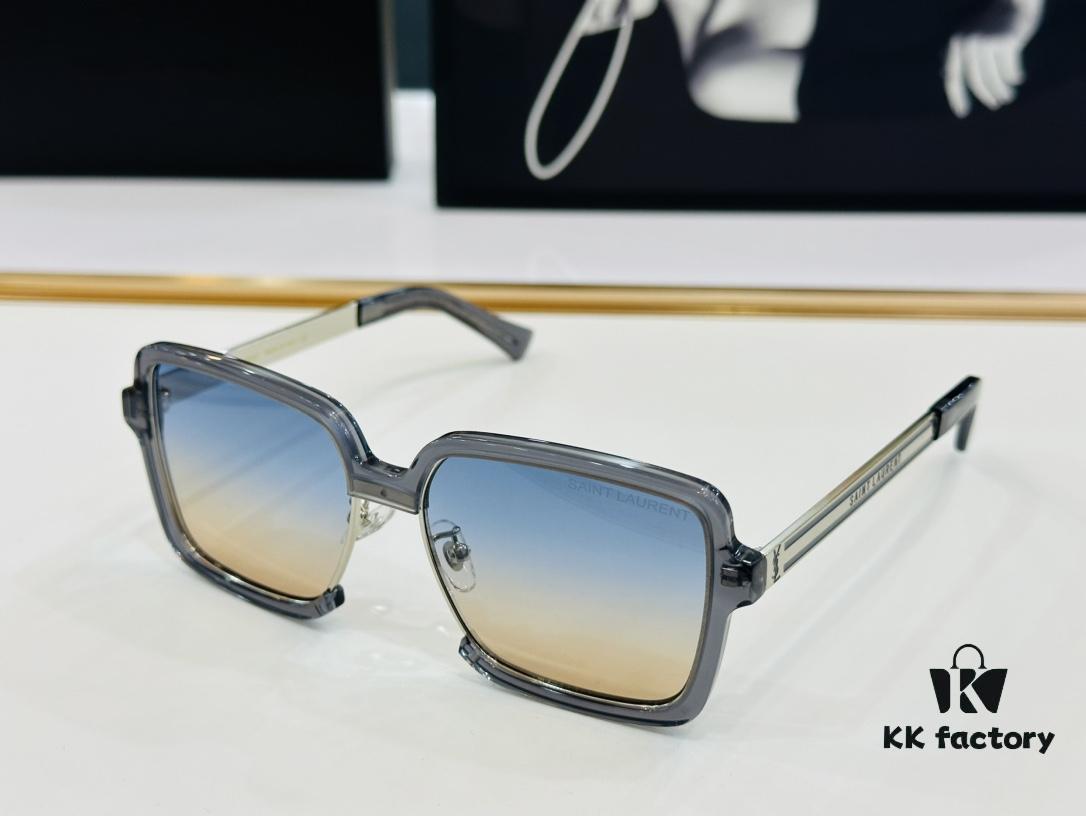 Influencer Hit Yves Saint Laurent 💫 SL221 💫 Size: 44□16-143 Metal Frame Design Playful and Sweet High-Quality Sunglasses