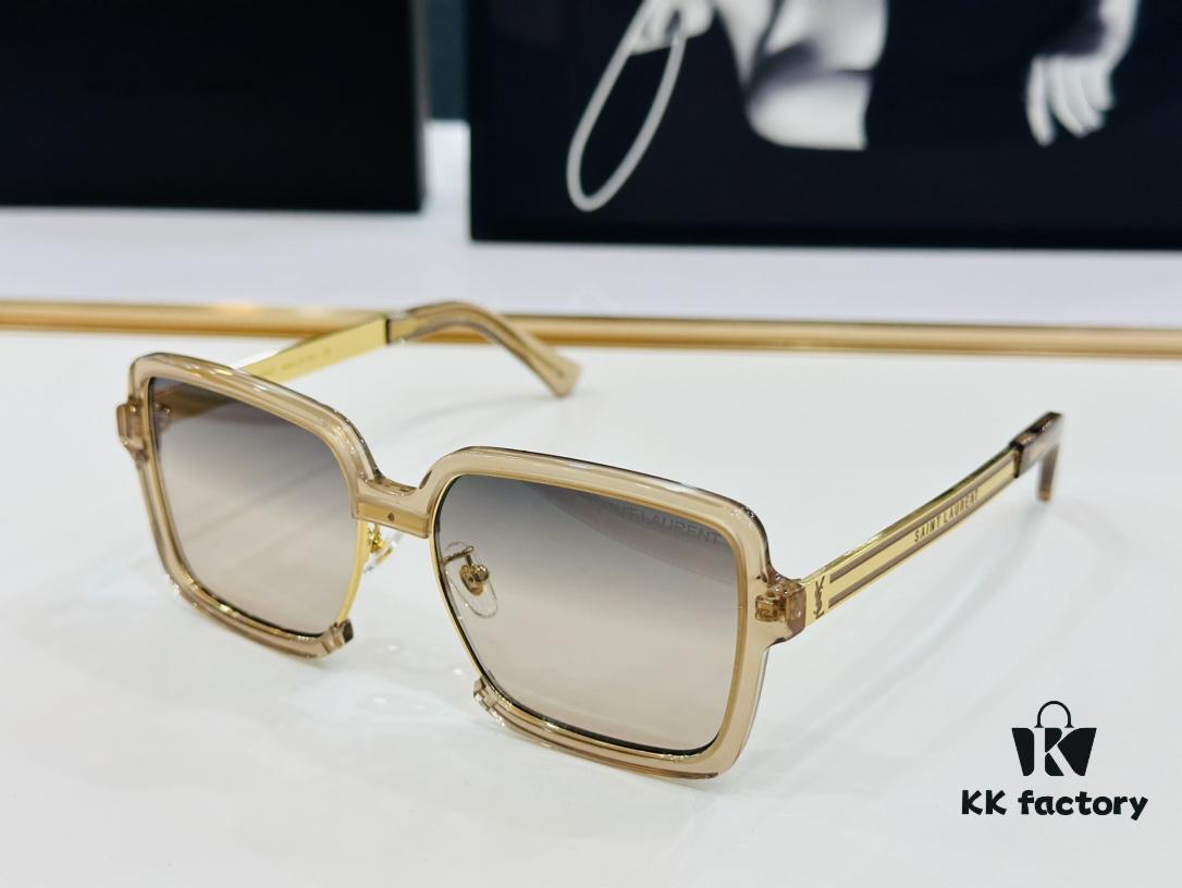 Influencer Hit Yves Saint Laurent 💫 SL221 💫 Size: 44□16-143 Metal Frame Design Playful and Sweet High-Quality Sunglasses