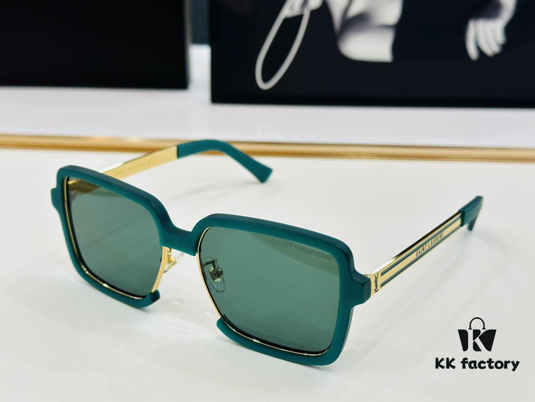 Influencer Hit Yves Saint Laurent 💫 SL221 💫 Size: 44□16-143 Metal Frame Design Playful and Sweet High-Quality Sunglasses