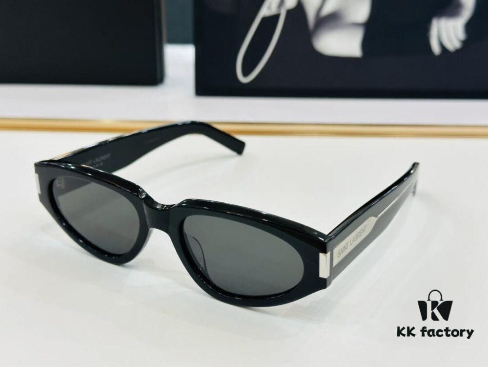 New YSL Saint Laurent Square Sunglasses 🍎 SL618 🍎 Size: 55-20-145, New Arrival, Versatile Style, Precise Craftsmanship