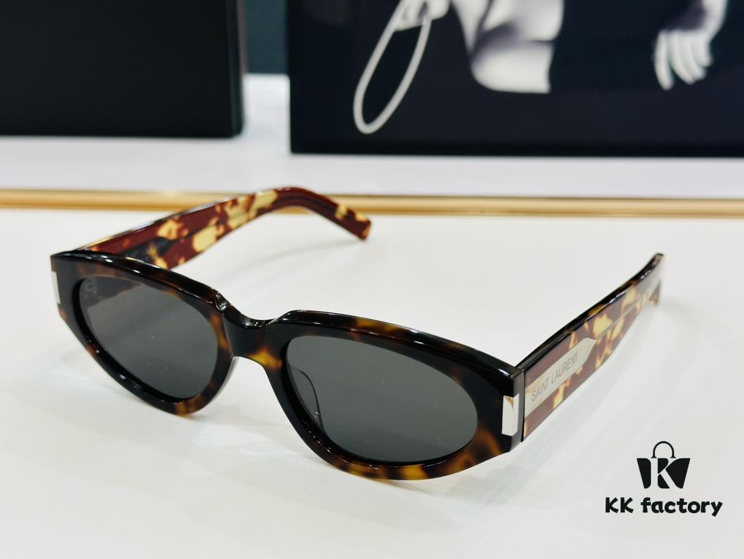 New YSL Saint Laurent Square Sunglasses 🍎 SL618 🍎 Size: 55-20-145, New Arrival, Versatile Style, Precise Craftsmanship