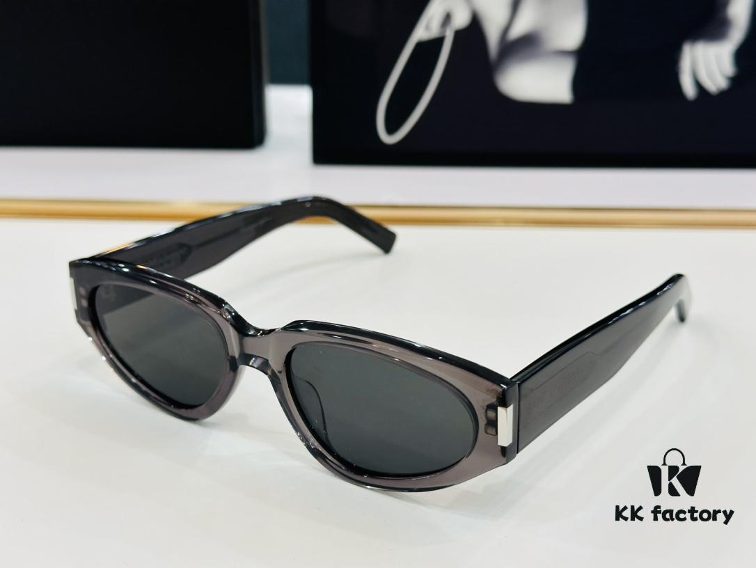 New YSL Saint Laurent Square Sunglasses 🍎 SL618 🍎 Size: 55-20-145, New Arrival, Versatile Style, Precise Craftsmanship