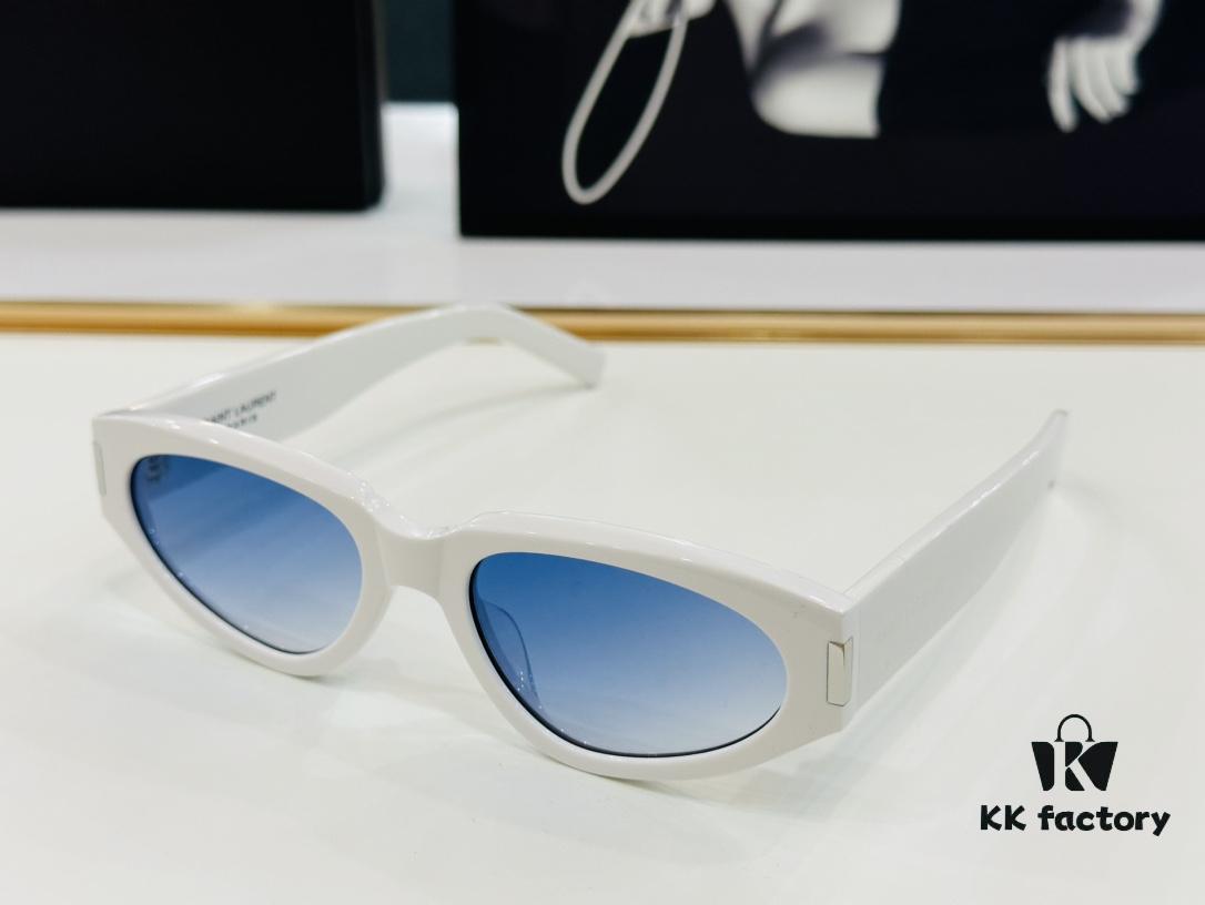 New YSL Saint Laurent Square Sunglasses 🍎 SL618 🍎 Size: 55-20-145, New Arrival, Versatile Style, Precise Craftsmanship