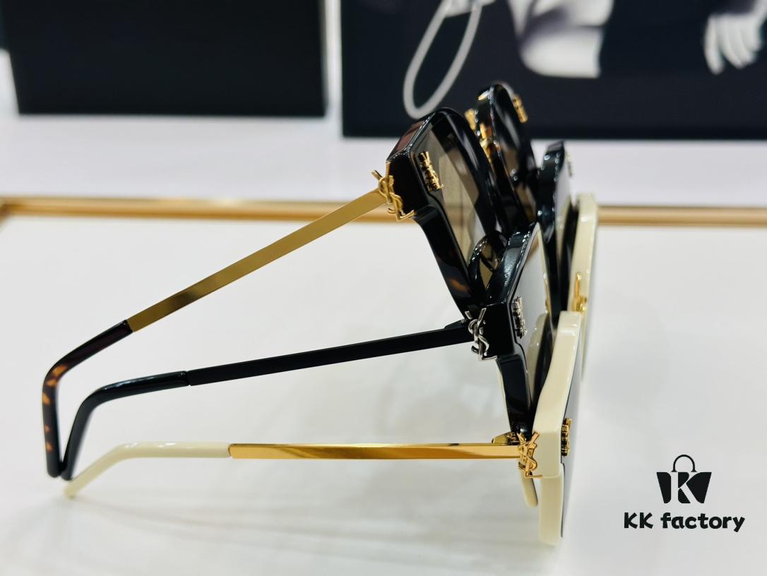 Viral Hit Yves Saint Laurent 💫 SL317 💫 Size: 64□15-145 Metal Frame Design 3 Playful and Sweet with Superb Quality Eyeglasses Sunglasses