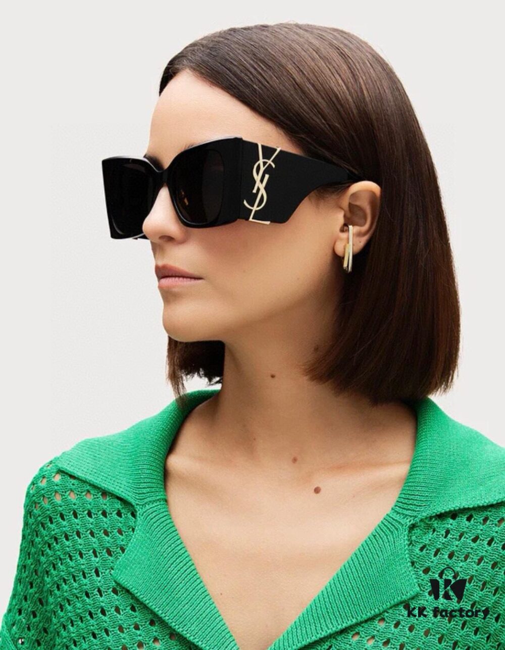 Saint Laurent 💫SL M119 💫 Size: 55□18-140 Acetate Frame Design, Favored by Influencers, Full of Presence with Premium CC Texture