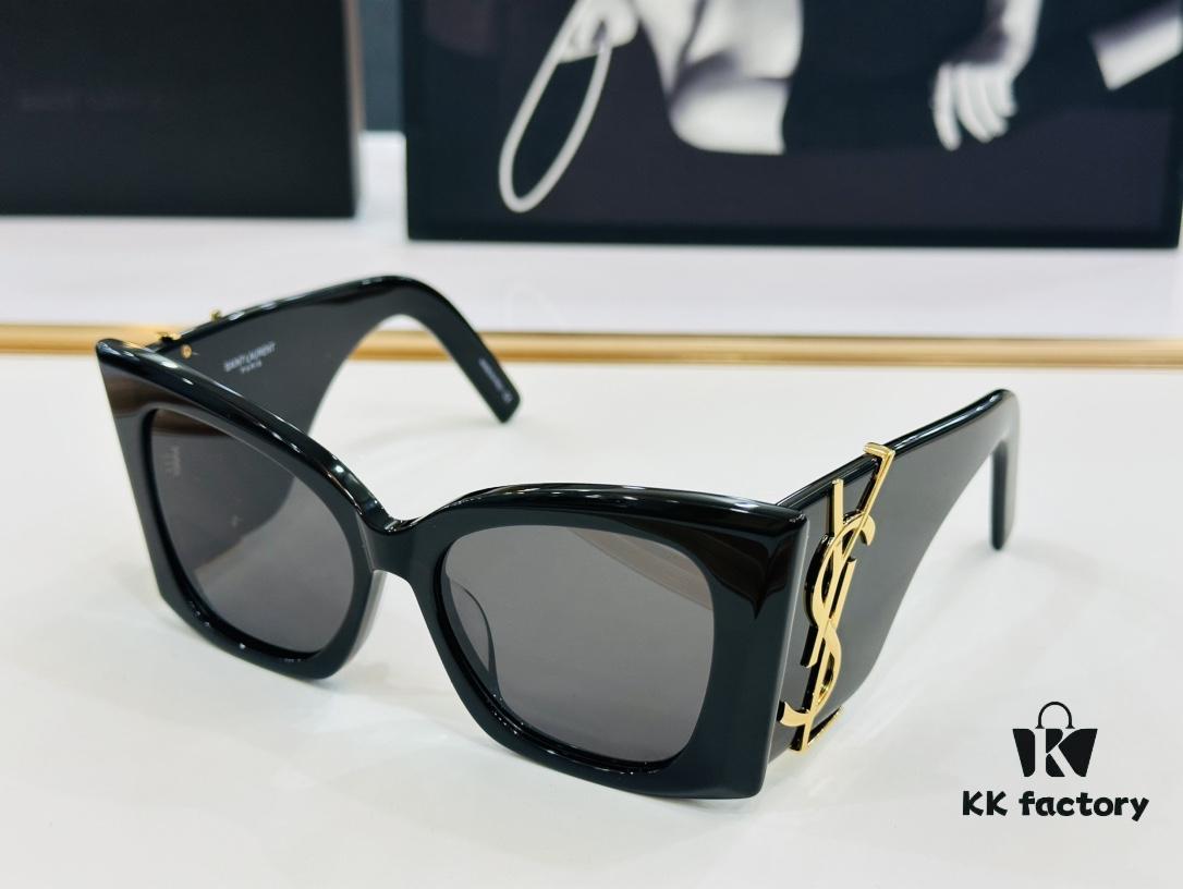 Saint Laurent 💫SL M119 💫 Size: 55□18-140 Acetate Frame Design, Favored by Influencers, Full of Presence with Premium CC Texture