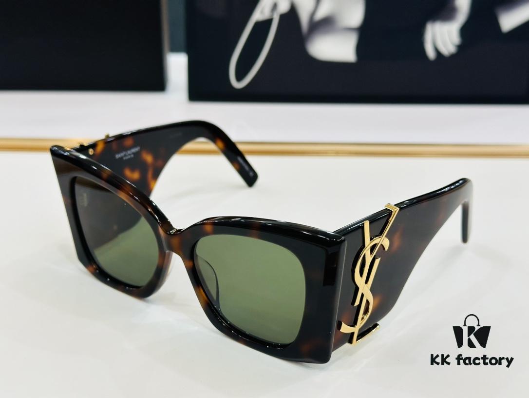 Saint Laurent 💫SL M119 💫 Size: 55□18-140 Acetate Frame Design, Favored by Influencers, Full of Presence with Premium CC Texture