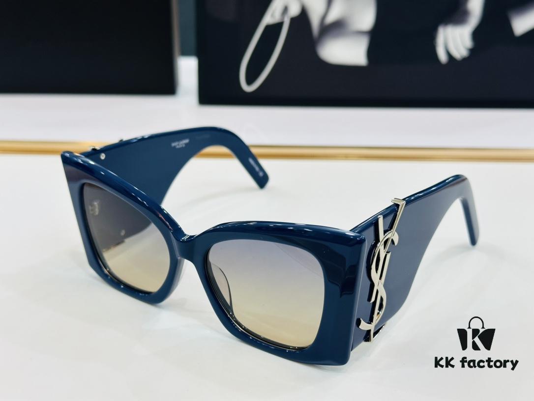 Saint Laurent 💫SL M119 💫 Size: 55□18-140 Acetate Frame Design, Favored by Influencers, Full of Presence with Premium CC Texture