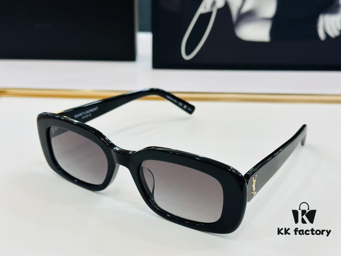 Viral Hit Yves Saint Laurent 💫 SLM130 💫 Size: 53□21-145 Acetate Frame Design, Worn by Influencers, Full of Presence, Premium L-Grade Quality, Eyeglasses Sunglasses