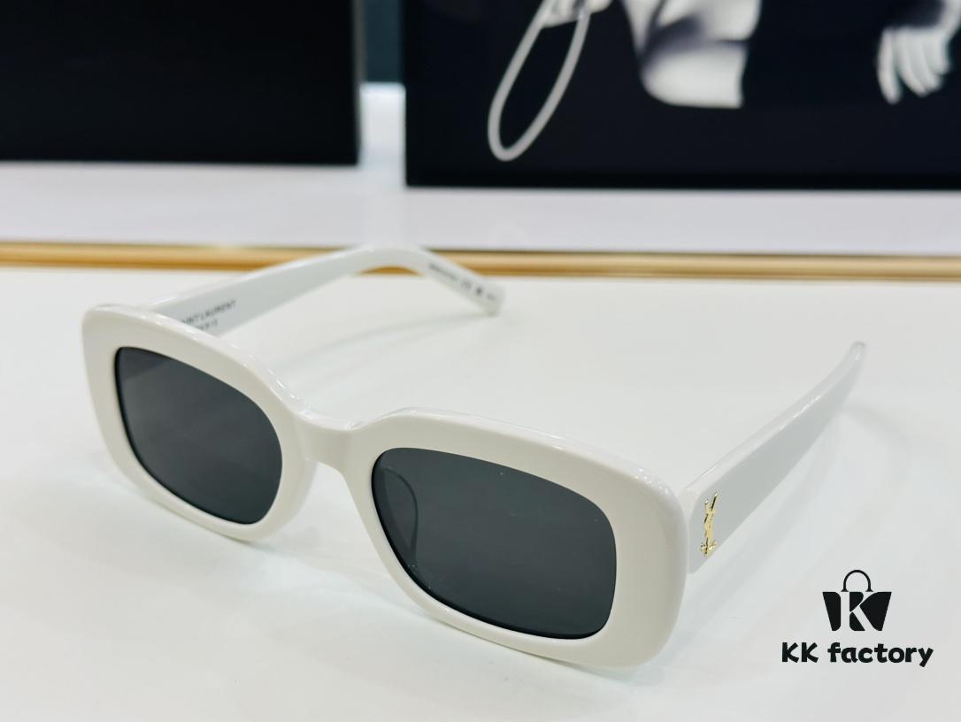 Viral Hit Yves Saint Laurent 💫 SLM130 💫 Size: 53□21-145 Acetate Frame Design, Worn by Influencers, Full of Presence, Premium L-Grade Quality, Eyeglasses Sunglasses