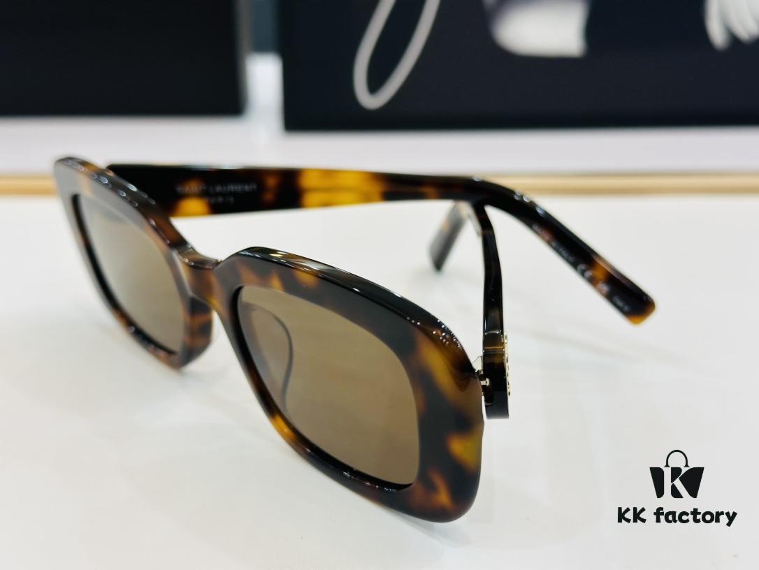 Viral Hit Yves Saint Laurent 💫 SLM130 💫 Size: 53□21-145 Acetate Frame Design, Worn by Influencers, Full of Presence, Premium L-Grade Quality, Eyeglasses Sunglasses