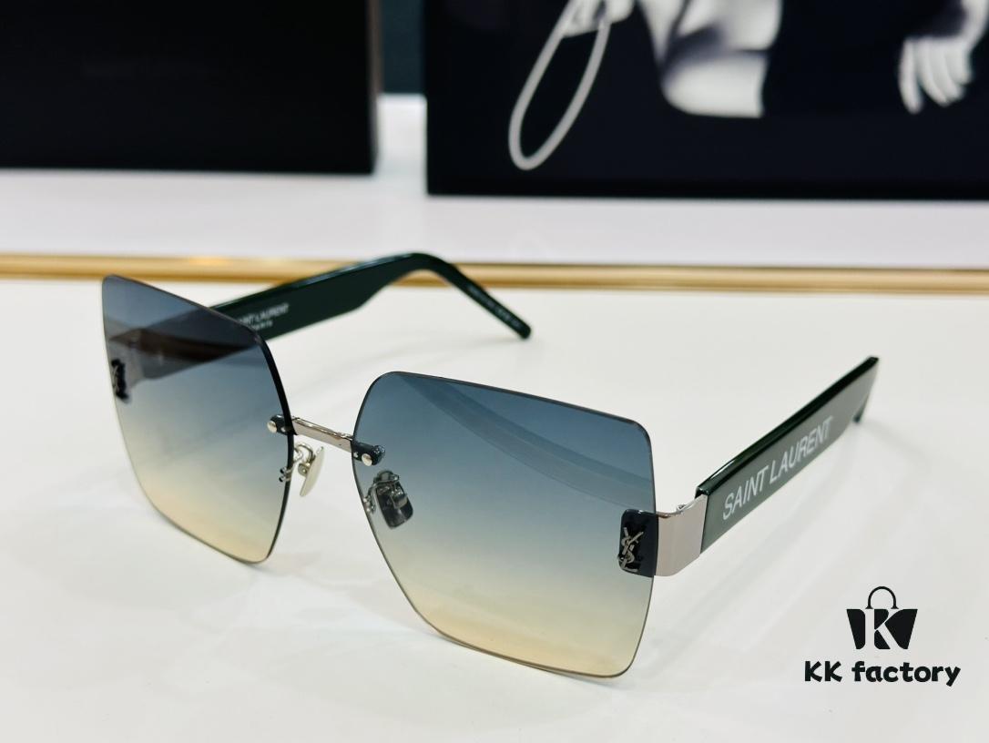 Trendy Bestseller Saint Laurent 💫SL514F 💫 Size: 62□15-140 Metal Frame Design 3 Stylish Chic Sunglasses with Playful and Sweet Aesthetic, Excellent Quality