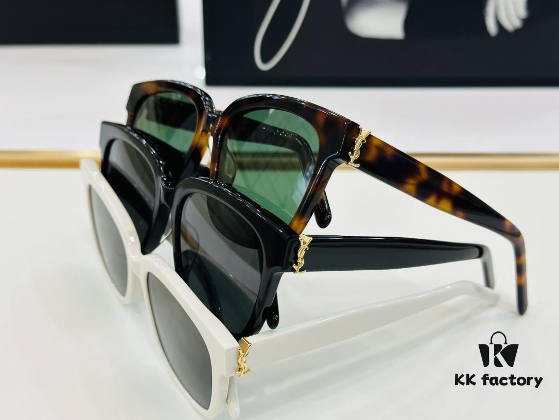 Influencer Hit Yves Saint Laurent 💫 SLM40 💫 Size: 54□18-140 Acetate Frame Design, Worn by Top Influencers, Full of Presence, Premium L-Grade Quality, Eyeglasses Sunglasses