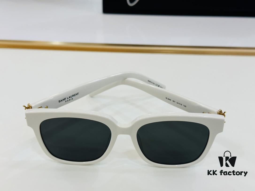 Influencer Hit Yves Saint Laurent 💫 SLM40 💫 Size: 54□18-140 Acetate Frame Design, Worn by Top Influencers, Full of Presence, Premium L-Grade Quality, Eyeglasses Sunglasses