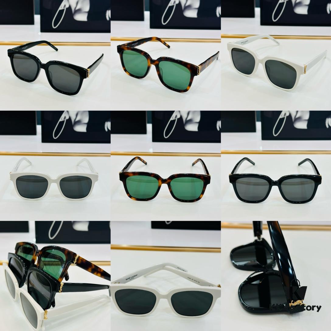 Influencer Hit Yves Saint Laurent 💫 SLM40 💫 Size: 54□18-140 Acetate Frame Design, Worn by Top Influencers, Full of Presence, Premium L-Grade Quality, Eyeglasses Sunglasses