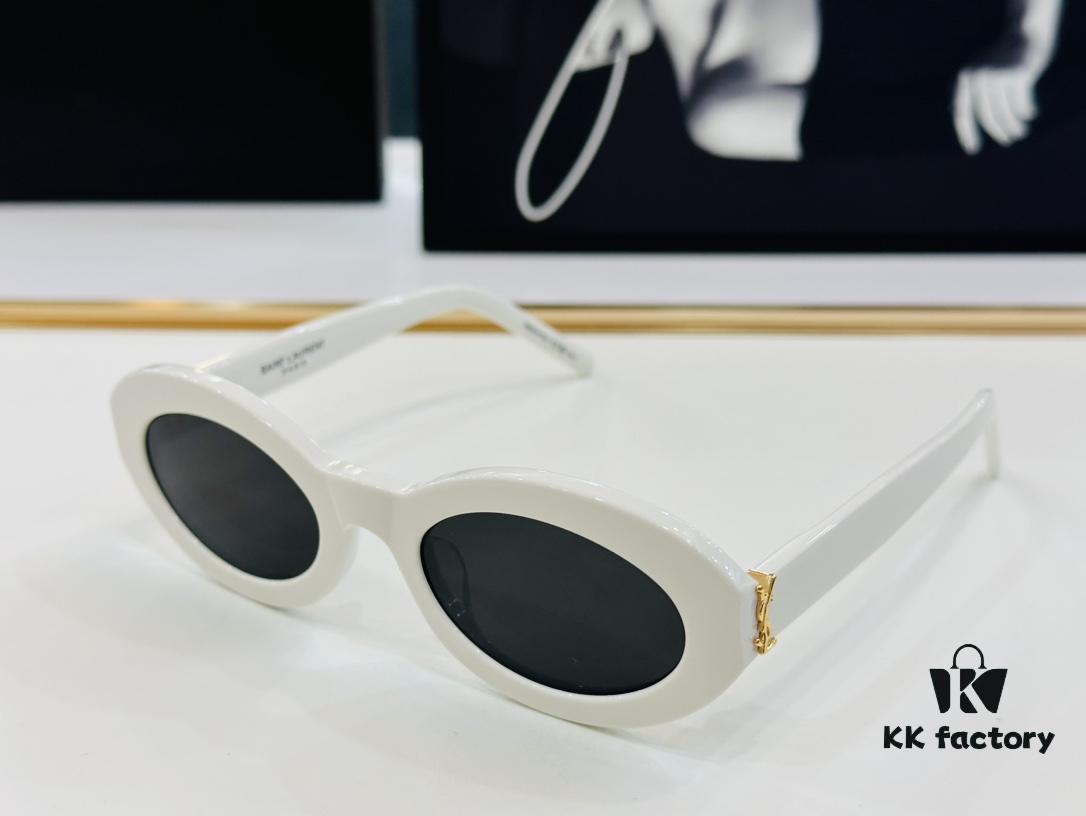 Viral Bestseller Saint Laurent 💫SLM136💫 Size: 52-22-140 Acetate Frame Design Worn by Influencers, Full of Presence, Premium L Quality