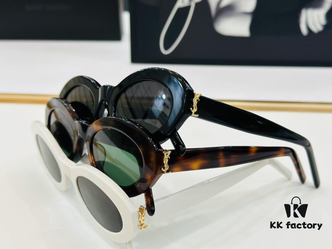 Viral Bestseller Saint Laurent 💫SLM136💫 Size: 52-22-140 Acetate Frame Design Worn by Influencers, Full of Presence, Premium L Quality