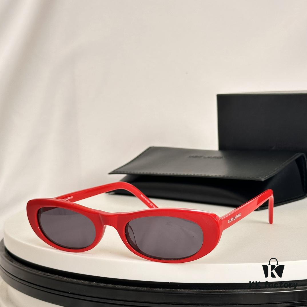 Authentic 2023 Newest Style Versatile Simple Design SAINT LAUREN* Saint Laurent SL557 Size 52-22-145 Eyeglasses Sunglasses