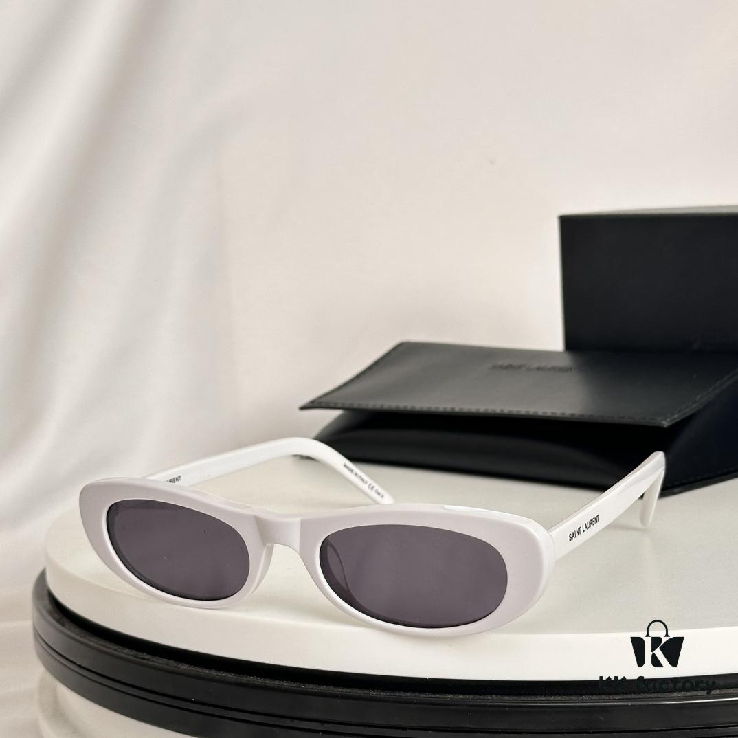Authentic 2023 Newest Style Versatile Simple Design SAINT LAUREN* Saint Laurent SL557 Size 52-22-145 Eyeglasses Sunglasses