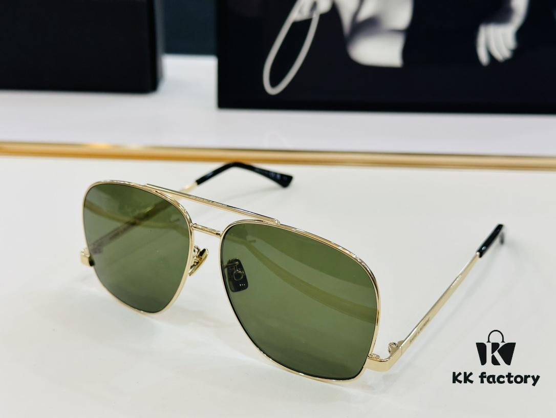 Viral Hit Yves Saint Laurent 💫SL 653/F💫 Size: 59□13-145 Metal Frame Design, Playful and Sweet Style with Excellent Quality, Eyeglasses Sunglasses