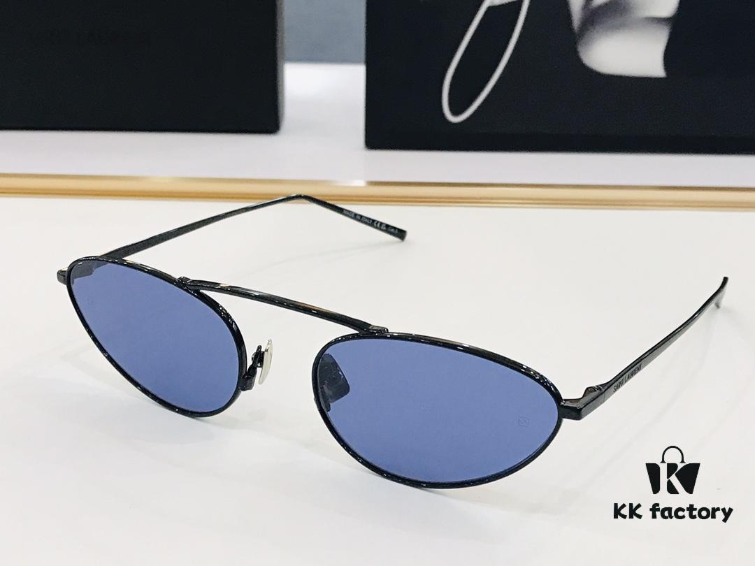 Influencer Popular YSL 💫 SL538 💫 Size: 58 □ 20-140 Metal Frame Design S Playful and Sweet with Premium Quality Sunglasses